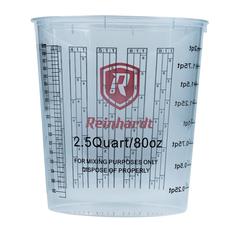 2.5 Quart Mixing Cup "Box of 200" - Sundries - Reinhardt | Floor Coating Warehouse