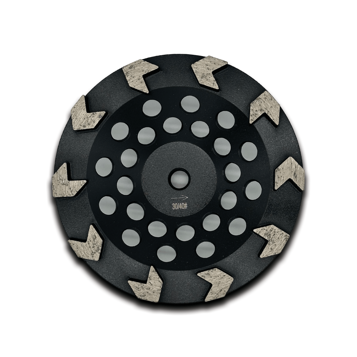 7" Arrowhead Pro Grinding Wheel - Blades - Reinhardt | Floor Coating Warehouse
