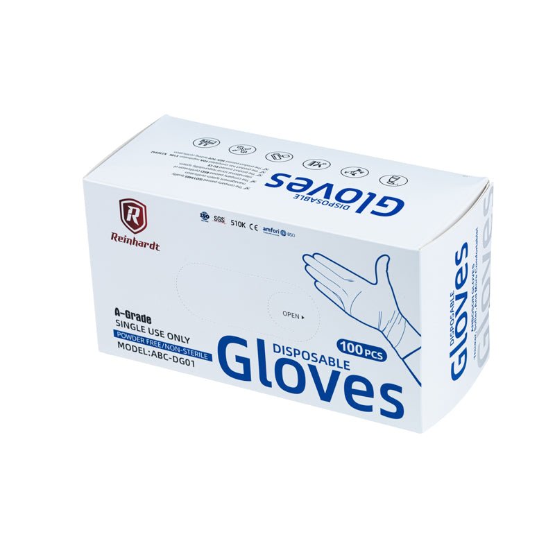 Black Diamond Grip Nitrile Gloves XL 7mil - Pack of 100 - Sundries - Reinhardt | Floor Coating Warehouse