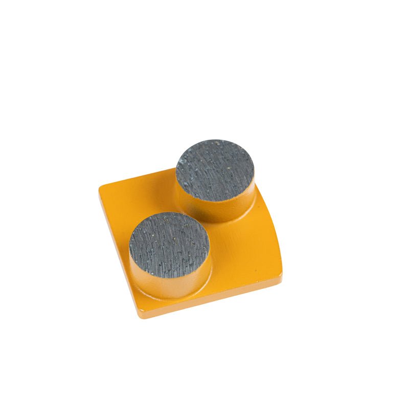 Husqvarna 16 Grit Medium Bond Double Button Diamond Tool (Pack of 6) - Blades - OX | Floor Coating Warehouse