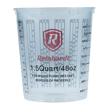 1.5 Quart Mixing Cup "Box of 200" - Sundries - Reinhardt | Floor Coating Warehouse