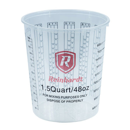 1.5 Quart Mixing Cup "Box of 200" - Sundries - Reinhardt | Floor Coating Warehouse
