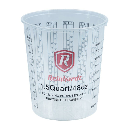 1.5 Quart Mixing Cup "Box of 200" - Sundries - Reinhardt | Floor Coating Warehouse