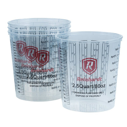 2.5 Quart Mixing Cup "Box of 200" - Sundries - Reinhardt | Floor Coating Warehouse