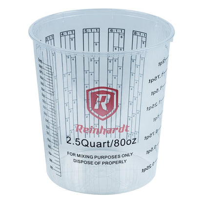 2.5 Quart Mixing Cup "Box of 200" - Sundries - Reinhardt | Floor Coating Warehouse