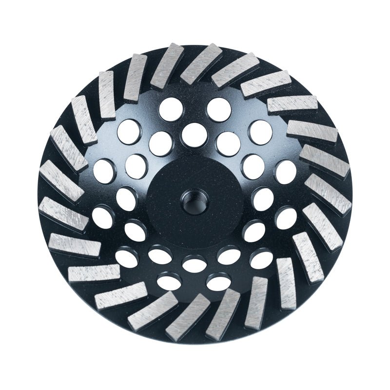 7" 24 - Segment Grinding Wheel - Blades - Reinhardt | Floor Coating Warehouse