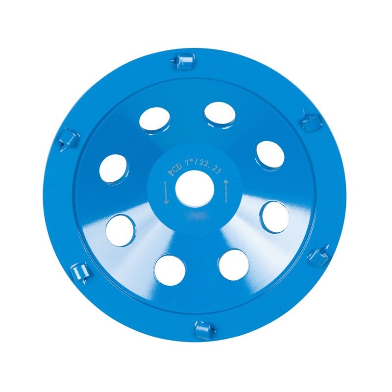 7 - Inch PCD Removal Wheel - Blades - Reinhardt | Floor Coating Warehouse