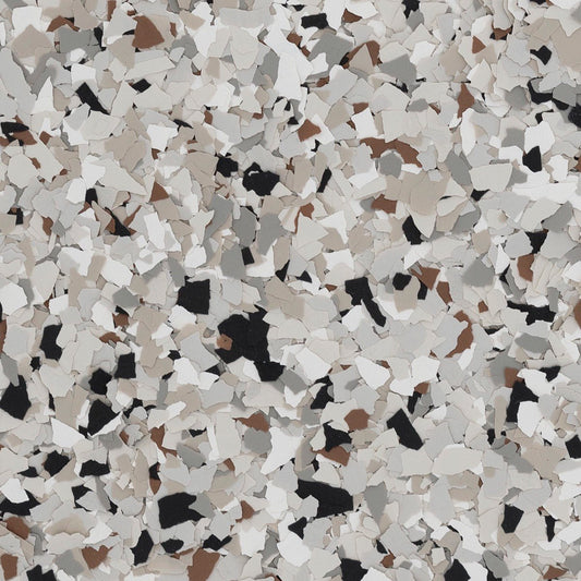 Coyote | 1/4 in. Torginol Flake | 40lb Box - Flake - Floor Coating Warehouse | Floor Coating Warehouse
