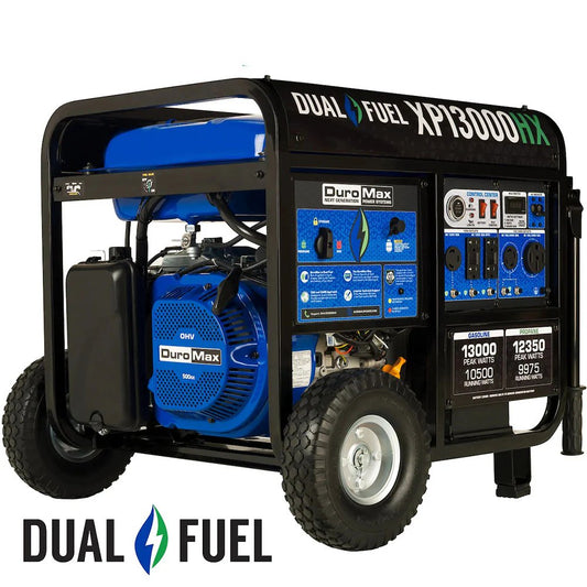 DuroMax Dual Fuel Generator - Equipment - DuroMax | Floor Coating Warehouse