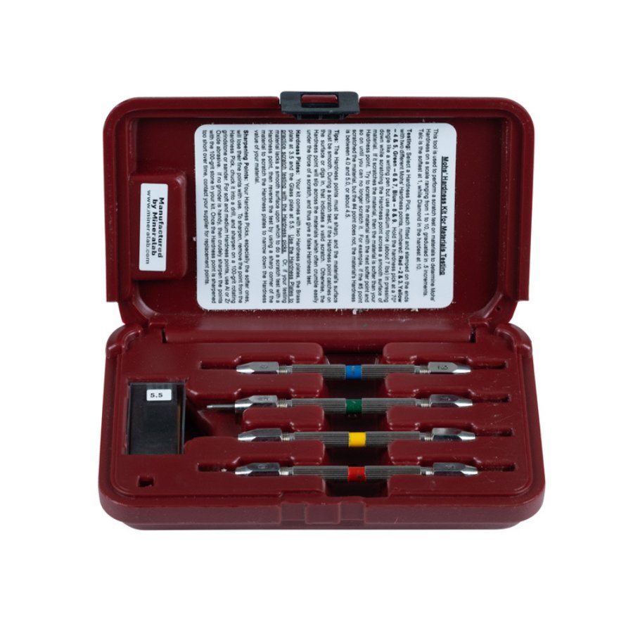 Mohs Hardness Test Kit - Sales Supplies - Reinhardt | Floor Coating Warehouse